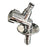 Flushmaster Quarter Turn Quick Connect Water Spigot  45Degree SMQCWS45