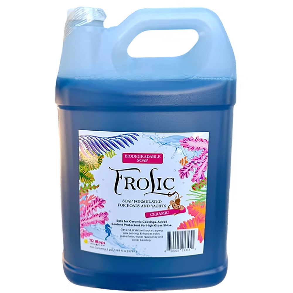 TD Mop Frolic Ceramic Soap  1 Gallon CERAMFROLIC1GAL