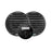 Aquatic AV GS2 Gauge Stereo  Pair of EC652 65 Black Speakers CK304