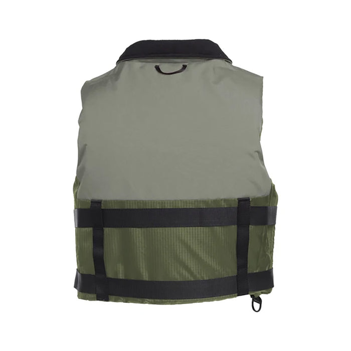 Mustang Accel Foam Vest  GreenGrey  XL MV4627833XL