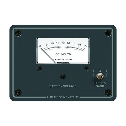 Blue Sea 8015 DC Analog Voltmeter wPanel 8015