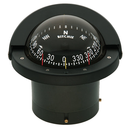 Ritchie FN203 Navigator Compass  Flush Mount  Black FN203