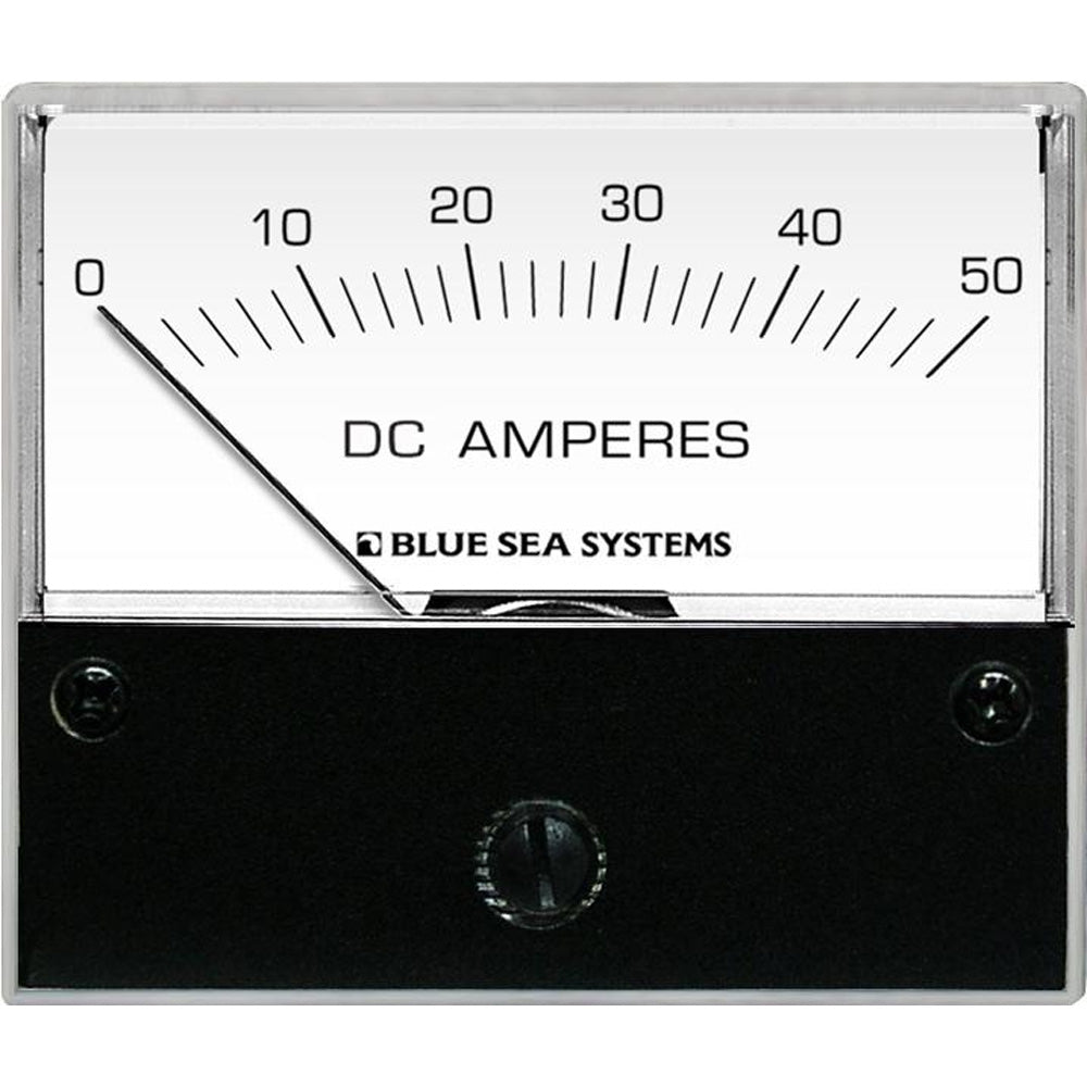 Blue Sea 8022 DC Analog Ammeter  234 Face 050 AMP DC 8022