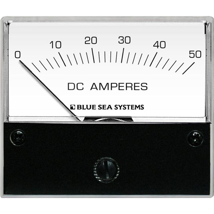 Blue Sea 8022 DC Analog Ammeter  234 Face 050 AMP DC 8022
