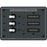 Blue Sea 8058 AC 3 Position Toggle Circuit Breaker Panel  White Switches 8058