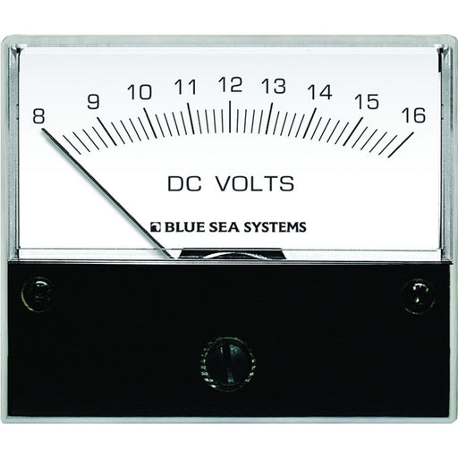 Blue Sea 8003 DC Analog Voltmeter  234 Face 816 Volts DC 8003