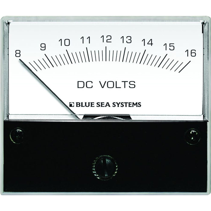 Blue Sea 8003 DC Analog Voltmeter  234 Face 816 Volts DC 8003