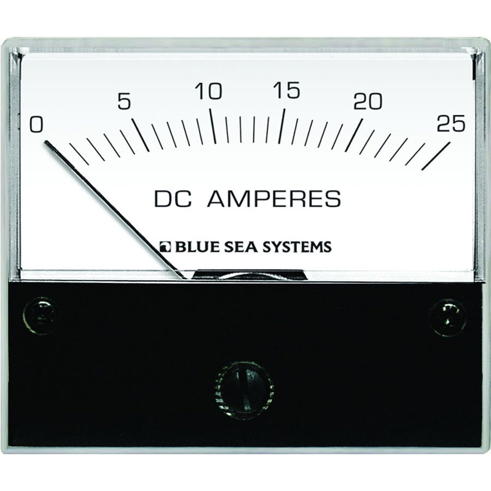 Blue Sea 8005 DC Analog Ammeter  234 Face 025 Amperes DC 8005