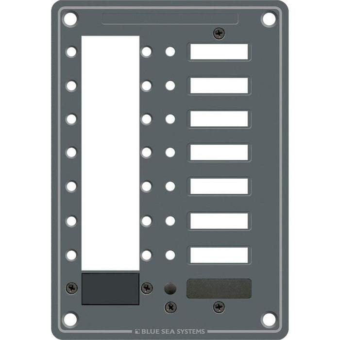 Blue Sea 8087 8 Position DC CSeries Panel  Blank 8087