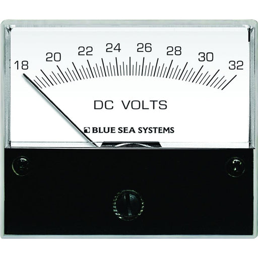 Blue Sea 8240 DC Analog Voltmeter  234 Face 1832 Volts DC 8240