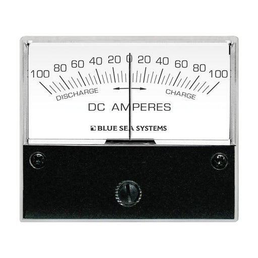 Blue Sea 8253 DC Zero Center Analog Ammeter  234 Face 1000100 Amperes DC 8253