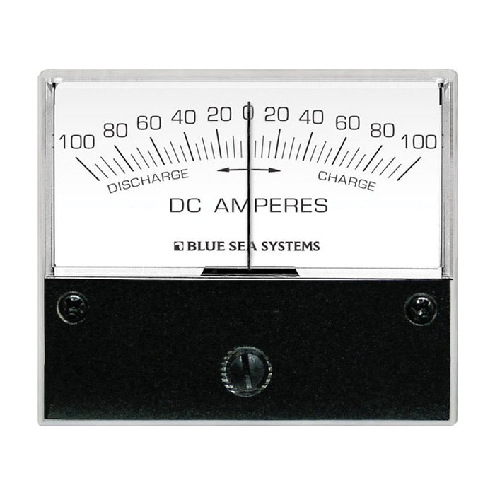 Blue Sea 8253 DC Zero Center Analog Ammeter  234 Face 1000100 Amperes DC 8253
