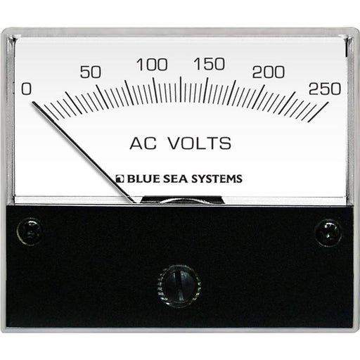 Blue Sea 9354 AC Analog Voltmeter 0250 Volts AC 9354