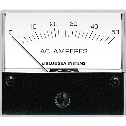 Blue Sea 9630 AC Analog Ammeter  050 Amperes AC 9630