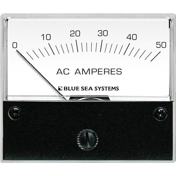 Blue Sea 9630 AC Analog Ammeter  050 Amperes AC 9630