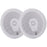 PolyPlanar MA8505W 5 200 Watt Titanium Series Speakers  White MA8505W