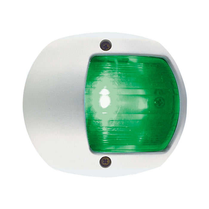 Perko LED Side Light  Green  12V  White Plastic Housing 0170WSDDP3