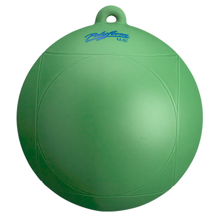 Polyform Water Ski Series Buoy  Green WS1 GREEN