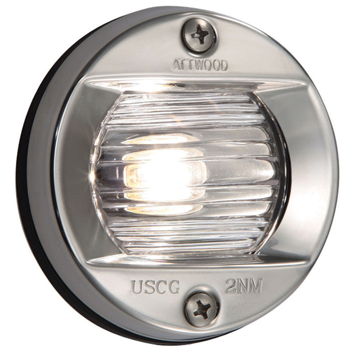 Attwood Vertical Flush Mount Transom Light  Round 6356D7