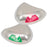 Perko Stealth Series LED Side Lights  Horizontal Mount  RedGreen 0616DP2STS