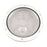Beckson 6 Clear Center Screw Out Deck Plate  White DP60WC