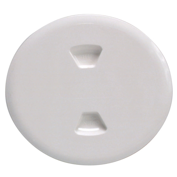 Beckson 5 TwistOut Deck Plate  White DP50W