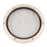 Beckson 8 Clear Center PryOut Deck Plate  Beige DP81NC