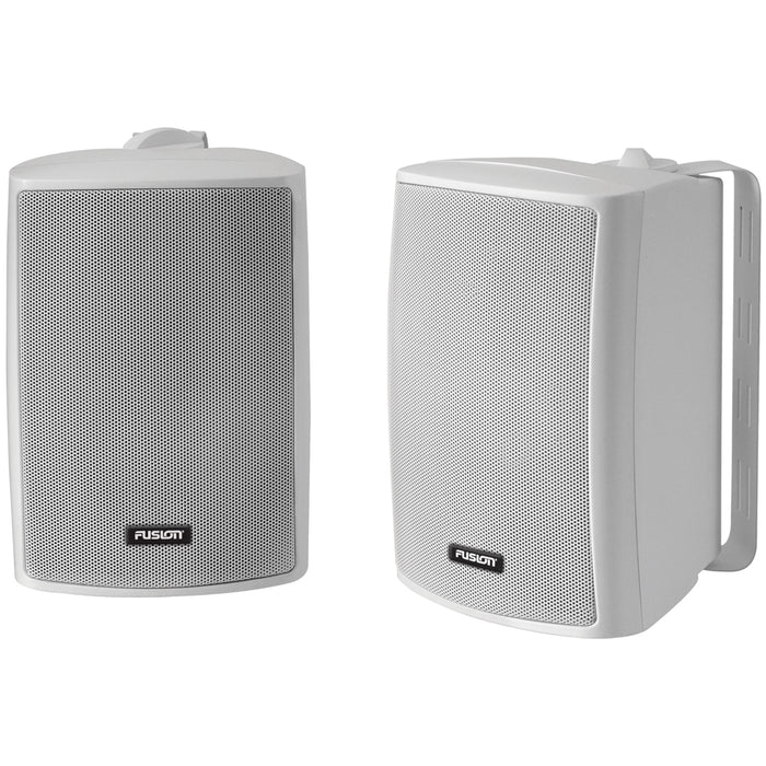 Fusion 4 Compact Marine Box Speakers  Pair White MSOS420