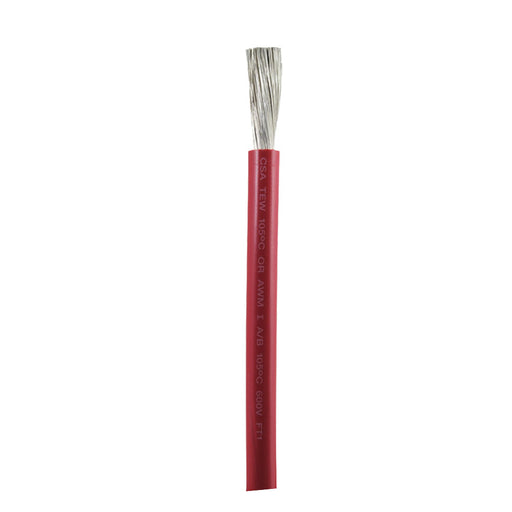 Ancor Red 1 AWG Battery Cable  Sold By The Foot 1155FT
