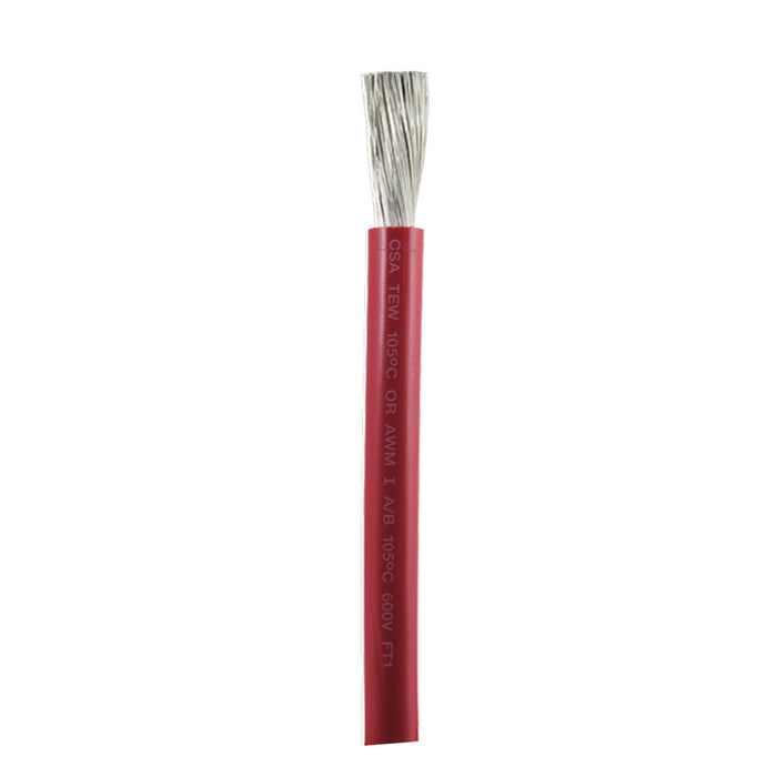 Ancor Red 10 AWG Battery Cable  Sold By The Foot 1165FT