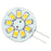 Lunasea G4 8 LED Side Pin Light Bulb  12VAC or 1030VDC12W123 Lumens  Warm White LLB216W2100