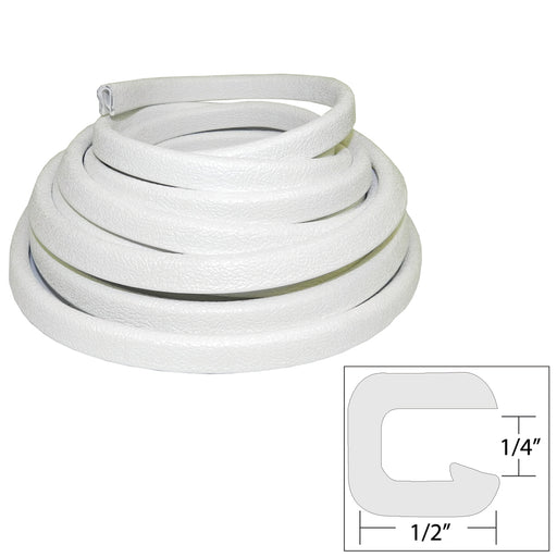 TACO Flexible Vinyl Trim  14 Opening x 12W x 25L  White V301008W251