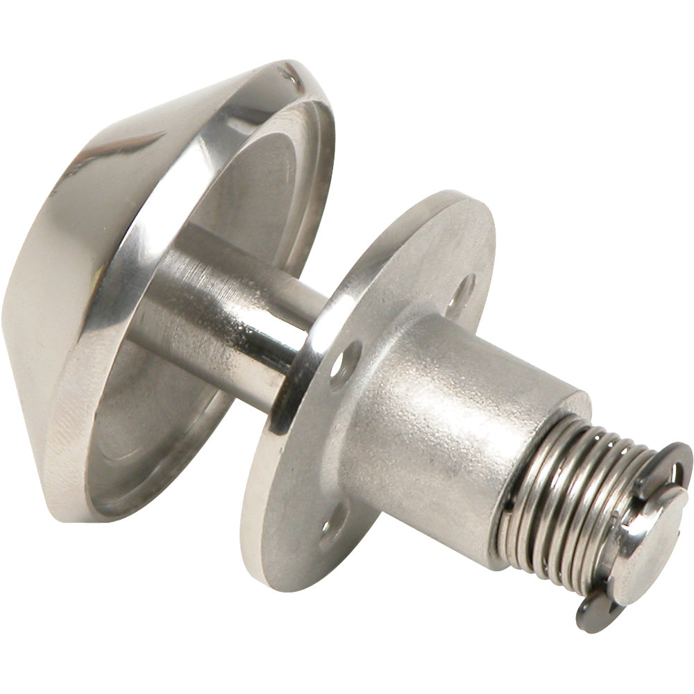 Whitecap Spring Loaded Cleat  316 Stainless Steel 6970C