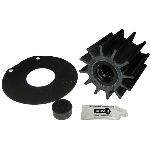 Jabsco Impeller Kit  12 Blade  Neoprene  3 Diameter  Plastic Insert  Double Flat Drive 173700001P