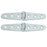 Whitecap Strap Hinge  CPBrass  6 x 118  Pair S0605C
