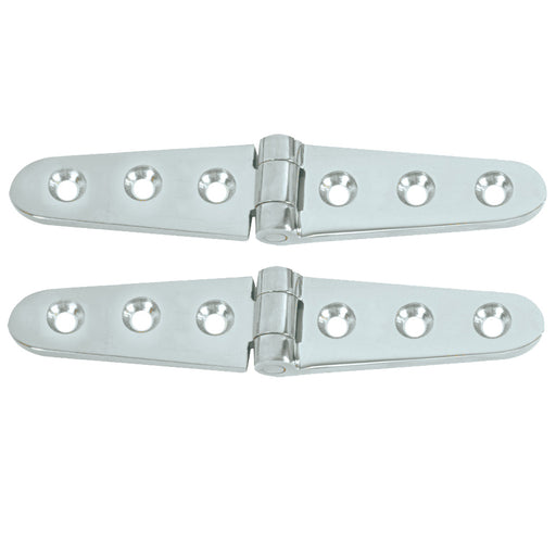 Whitecap Strap Hinge  CPBrass  6 x 118  Pair S0605C