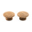 Whitecap Teak Round Drawer Knob  2  2 Pack 60120A