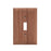 Whitecap Teak Switch CoverSwitch Plate 60172
