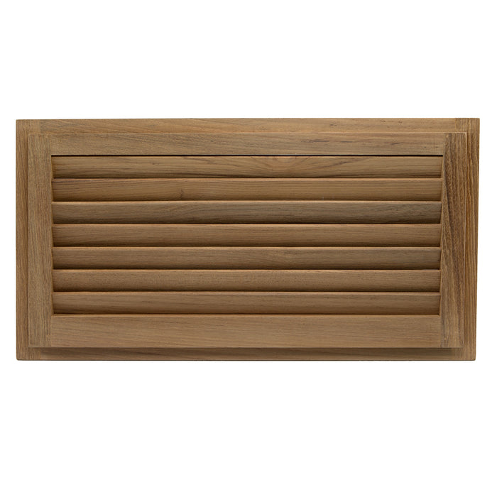 Whitecap Teak Louvered Insert  938 x 18 x 34 60716