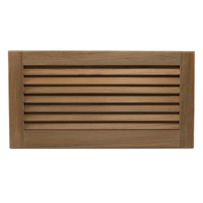 Whitecap Teak Louvered Insert  938 x 18 x 34 60716