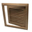 Whitecap Teak Louvered Door  Frame  Right Hand  15 x 15 60722