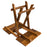Whitecap Teak Solid Top Fold Away Table 60031