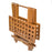 Whitecap Teak Grate Top FoldAway Table 60030