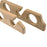 Whitecap Teak SixRod Storage Rack  Pair 60614