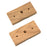 Whitecap Teak Rod Storage Rack Mounting Brackets  Pair 60609