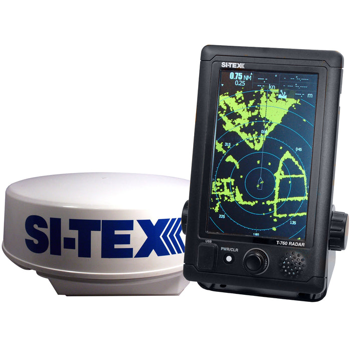 SITEX T760 Compact Color Radar w4kW 18 Dome  7 Touchscreen T760