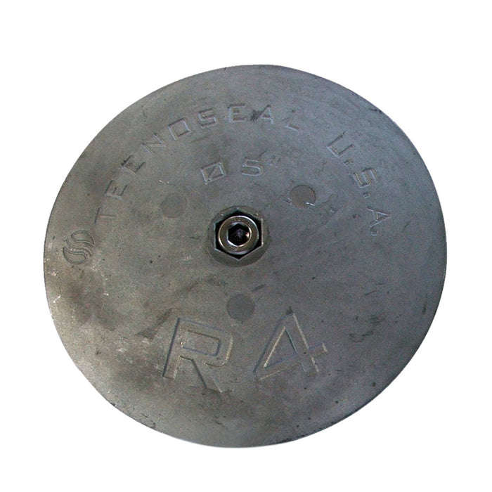 Tecnoseal R4 Rudder Anode  Zinc  5 Diameter x 58 Thickness R4