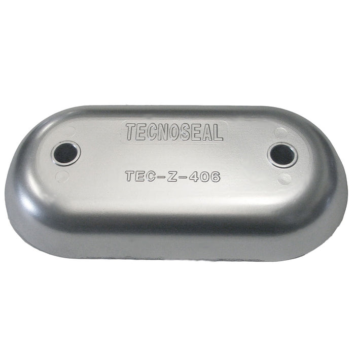 Tecnoseal Z406 Hull Plate Anode  Zinc TECZ406