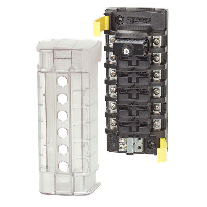 Blue Sea 5050 ST CLB Circuit Breaker Block  6 Position 5050