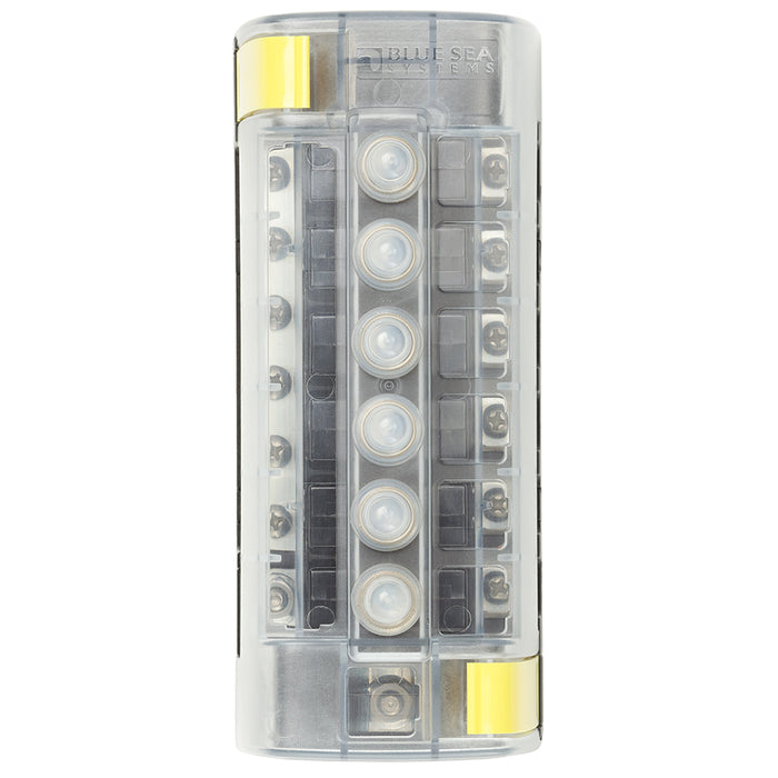 Blue Sea 5052 ST CLB Circuit Breaker Block  6 Position wNegative Bus 5052